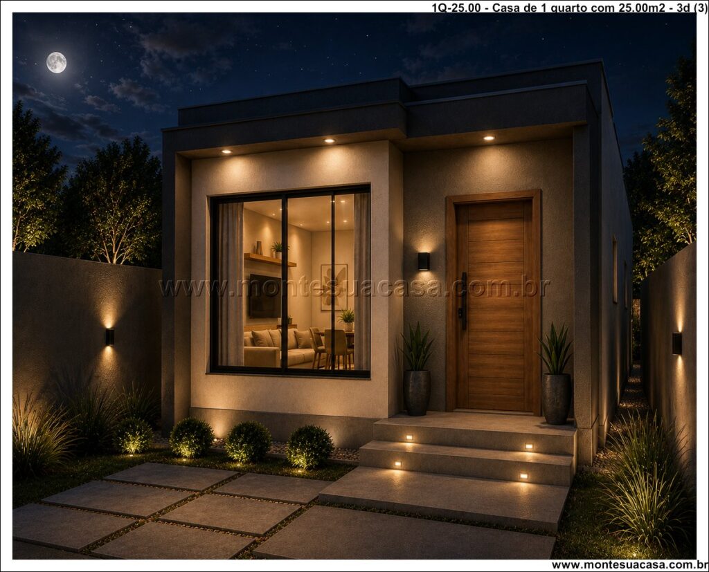 Plano Casa 25m2