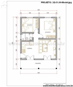 51.00m2-projeto-casa-terrea-2-quartos-com-varanda