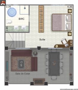 108.91m2-sobrado-3-quartos-suite-mezanino-cozinha-integrada