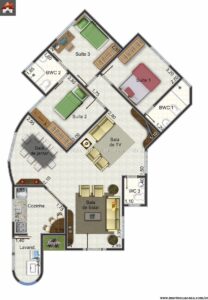 89.26-projeto-casa-terrea-3-quartos-3-suites-sala-dupla-cozinha-lavanderia