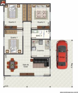 94.25m2-casa-terrea-3-quartos-com-garagem-integrada