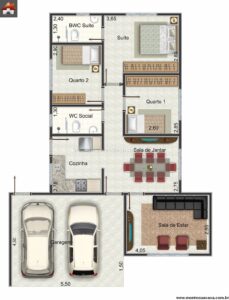 97.50m2-casa-terrea-com-tres-quartos-e-garagem-para-dois-carros