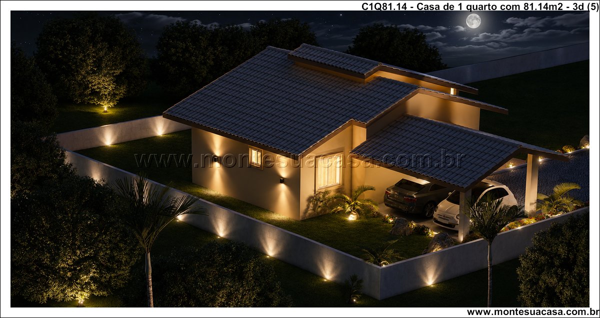 81.14m2-casa-terrea-1-quarto-com-garagem-coberta - Imagem 6