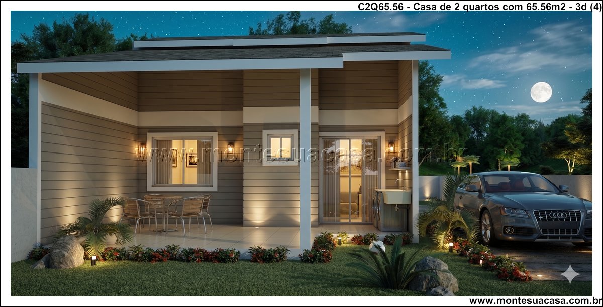 65.56m2-casa-terrea-2-quartos-varanda - Imagem 5