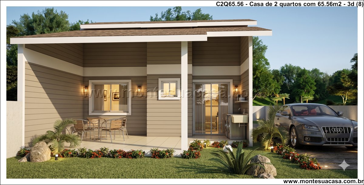 65.56m2-casa-terrea-2-quartos-varanda - Imagem 9