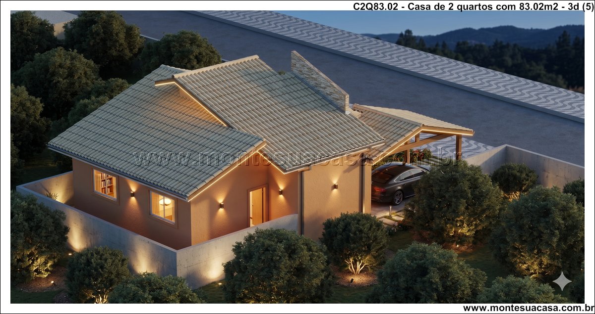 83.02m2-casa-terrea-2-quartos-suite-e-garagem - Imagem 6