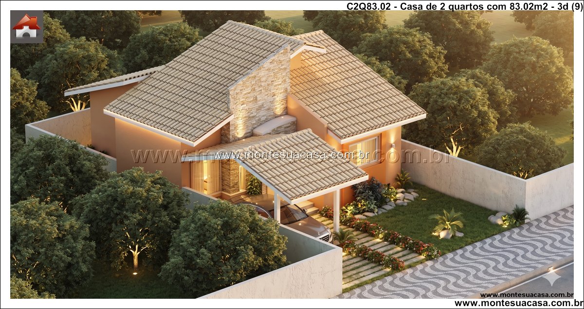 83.02m2-casa-terrea-2-quartos-suite-e-garagem - Imagem 10