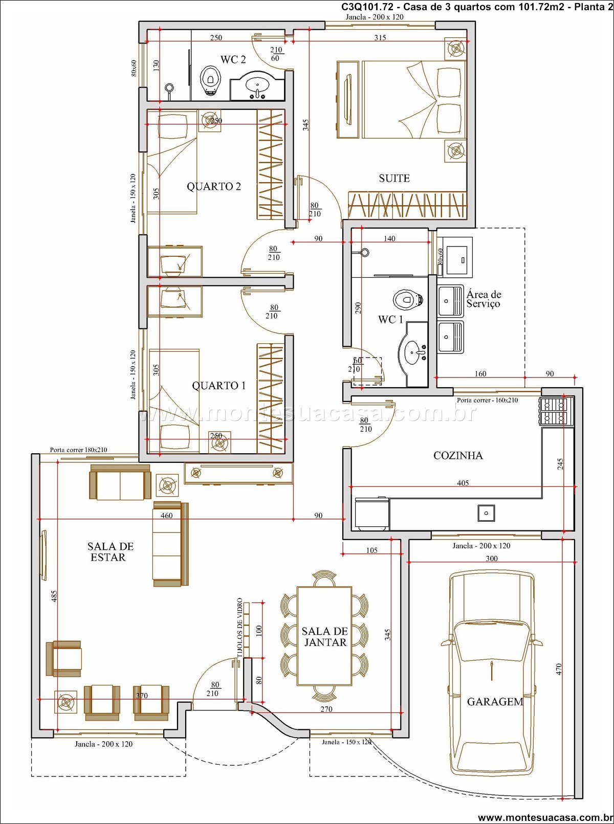 101.72m2-casa-terrea-3-quartos-suite-e-garagem-integrada - Imagem 10