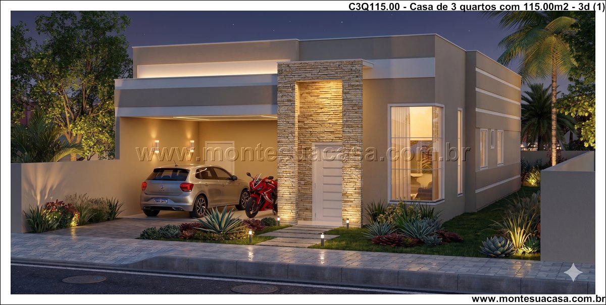 115.00m2-casa-terrea-3-quartos-com-piscina-e-fachada-moderna