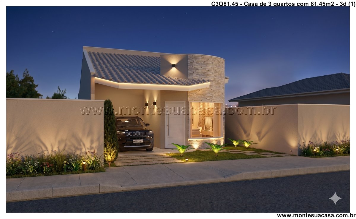 81.45m2-casa-terrea-3-quartos-com-churrasqueira-e-garagem