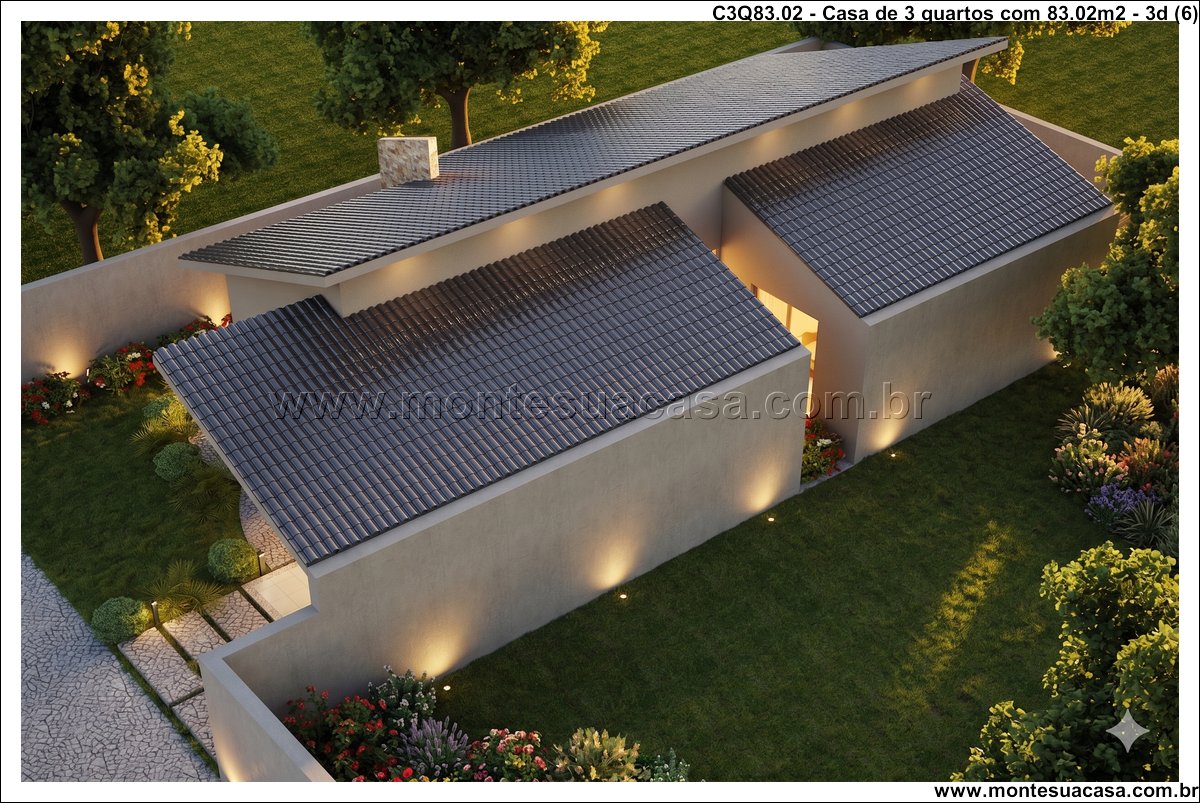 83.02m2-casa-terrea-3-quartos-suite-jardim-interno - Imagem 7