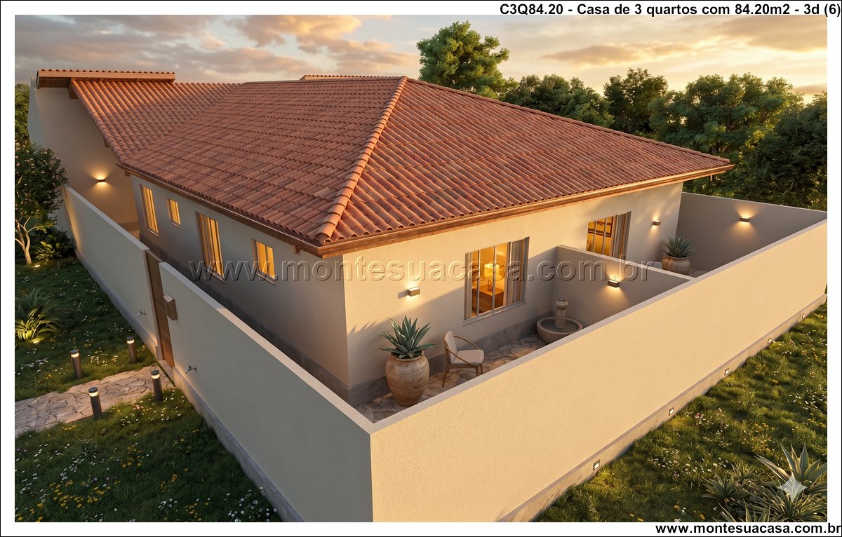 84.20m2-casa-terrea-geminada-3-quartos-suite-e-garagem - Imagem 7