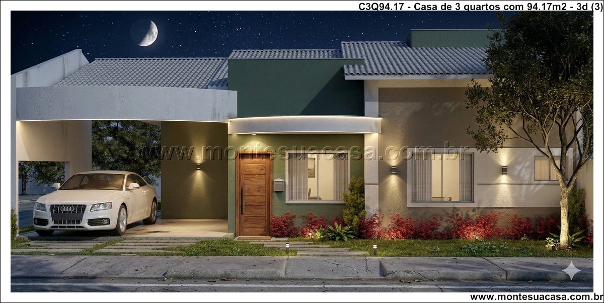 94.17m2-casa-terrea-3-quartos-suite-e-garagem-dupla - Imagem 4