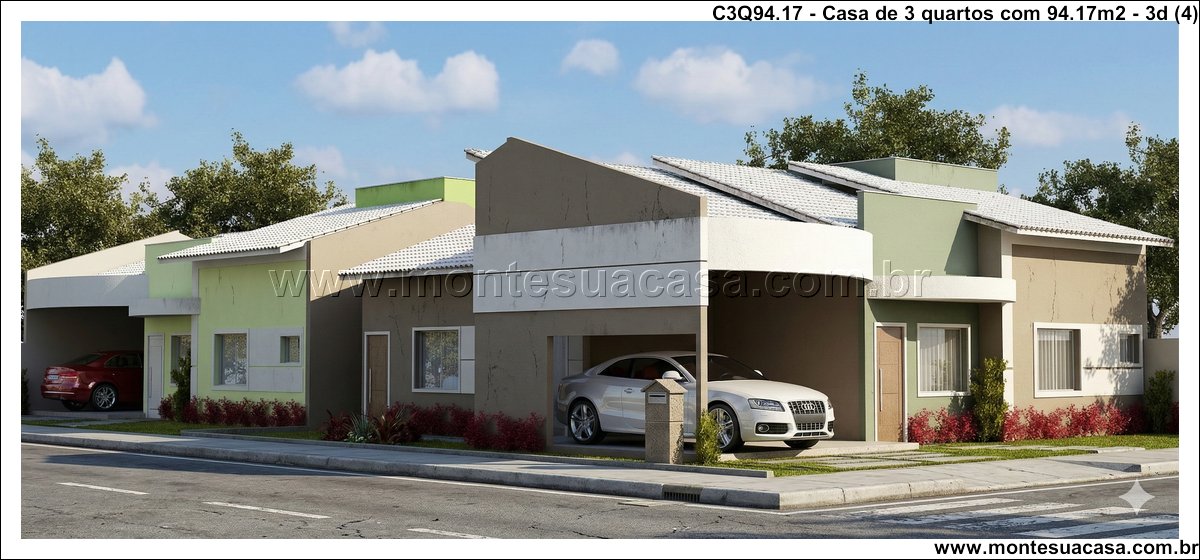 94.17m2-casa-terrea-3-quartos-suite-e-garagem-dupla - Imagem 5
