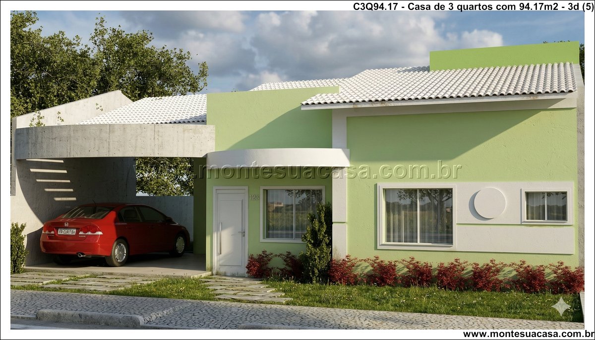 94.17m2-casa-terrea-3-quartos-suite-e-garagem-dupla - Imagem 6