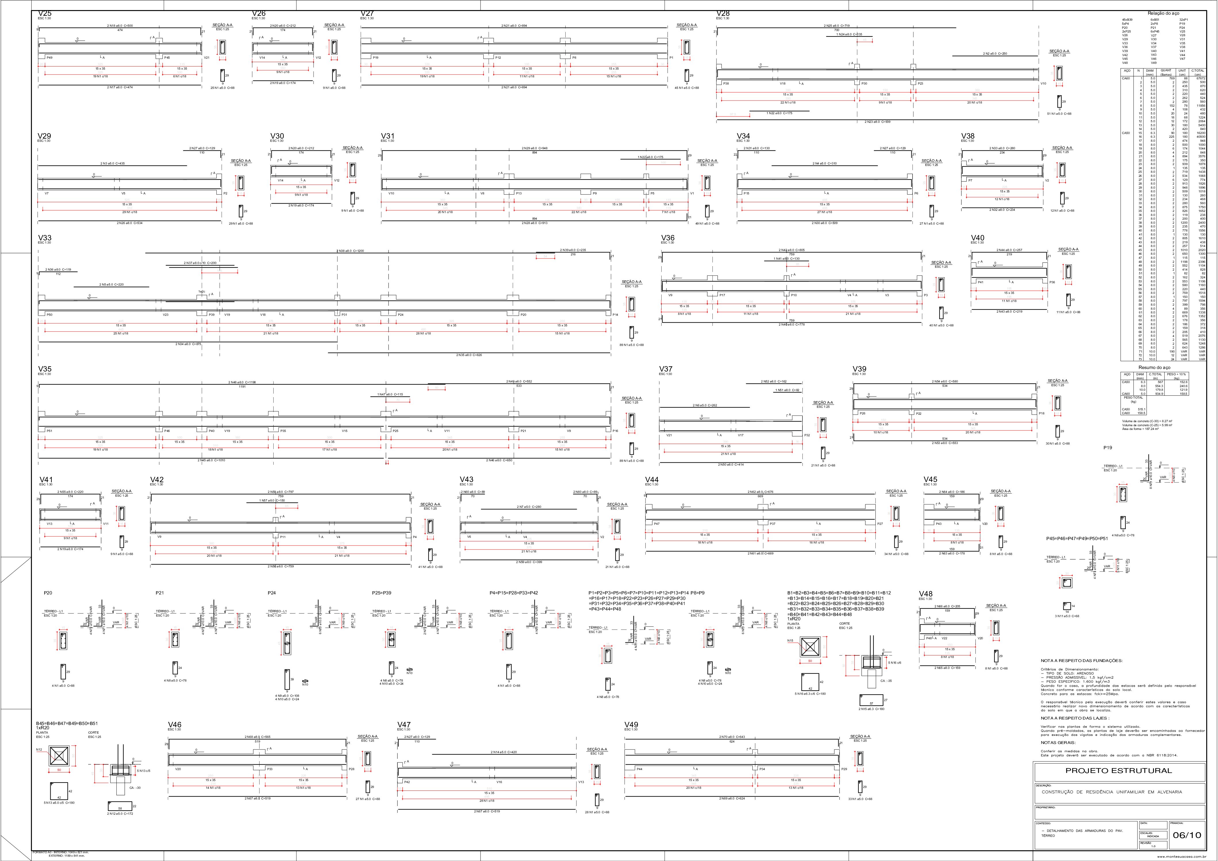 modelo-projeto-estrutural-residencia - Imagem 7