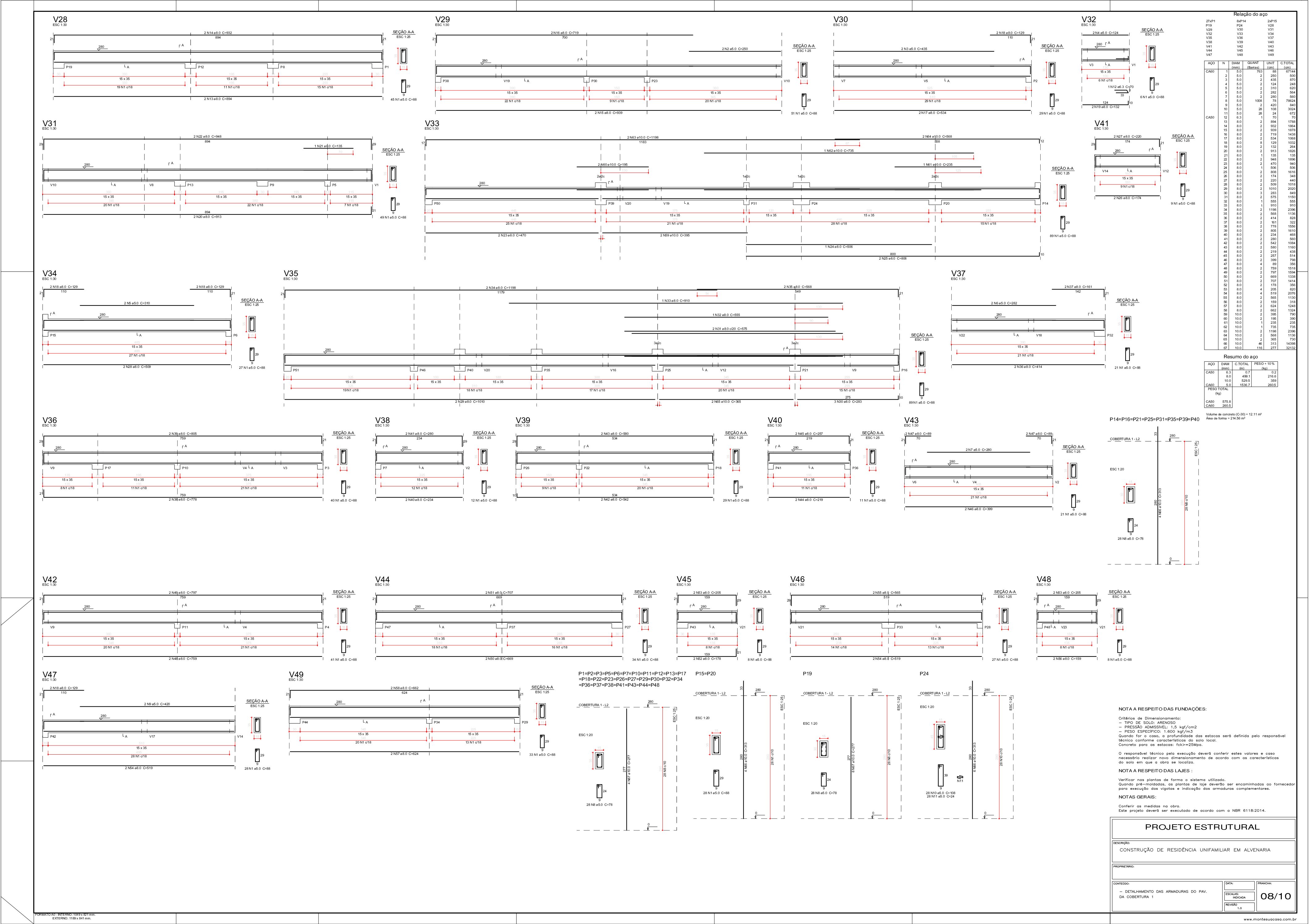 modelo-projeto-estrutural-residencia - Imagem 9