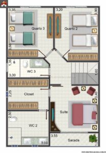 147.00m2-sobrado-3-quartos-suite-closet-escritorio-sacada