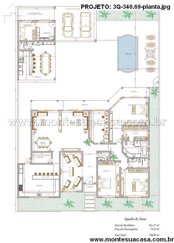 340.69m2-casa-terrea-com-piscina-e-espaco-gourmet-integrado - Imagem 4
