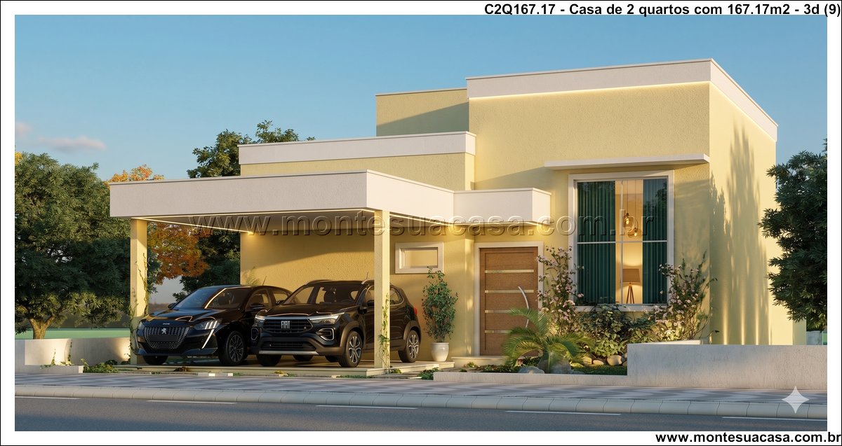 167.17m2-casa-moderna-dois-quartos-com-espacos-integrados - Imagem 10