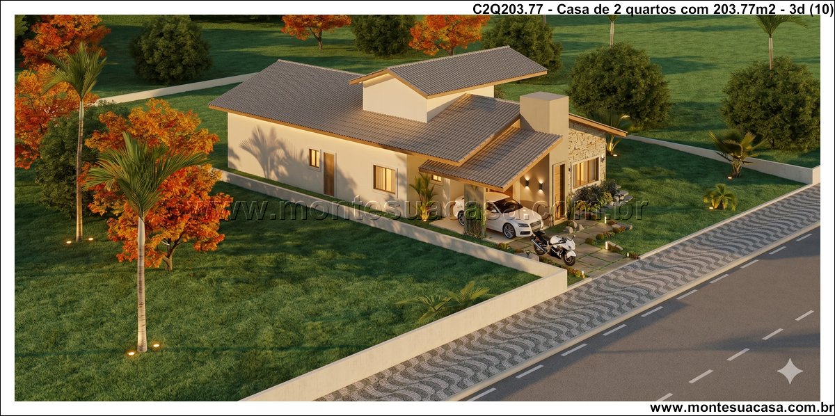 203.77m2-casa-moderna-2-quartos-com-escritorio-no-attico-e-integracao-ao-exterior - Imagem 11
