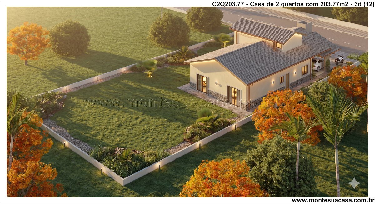 203.77m2-casa-moderna-2-quartos-com-escritorio-no-attico-e-integracao-ao-exterior - Imagem 13
