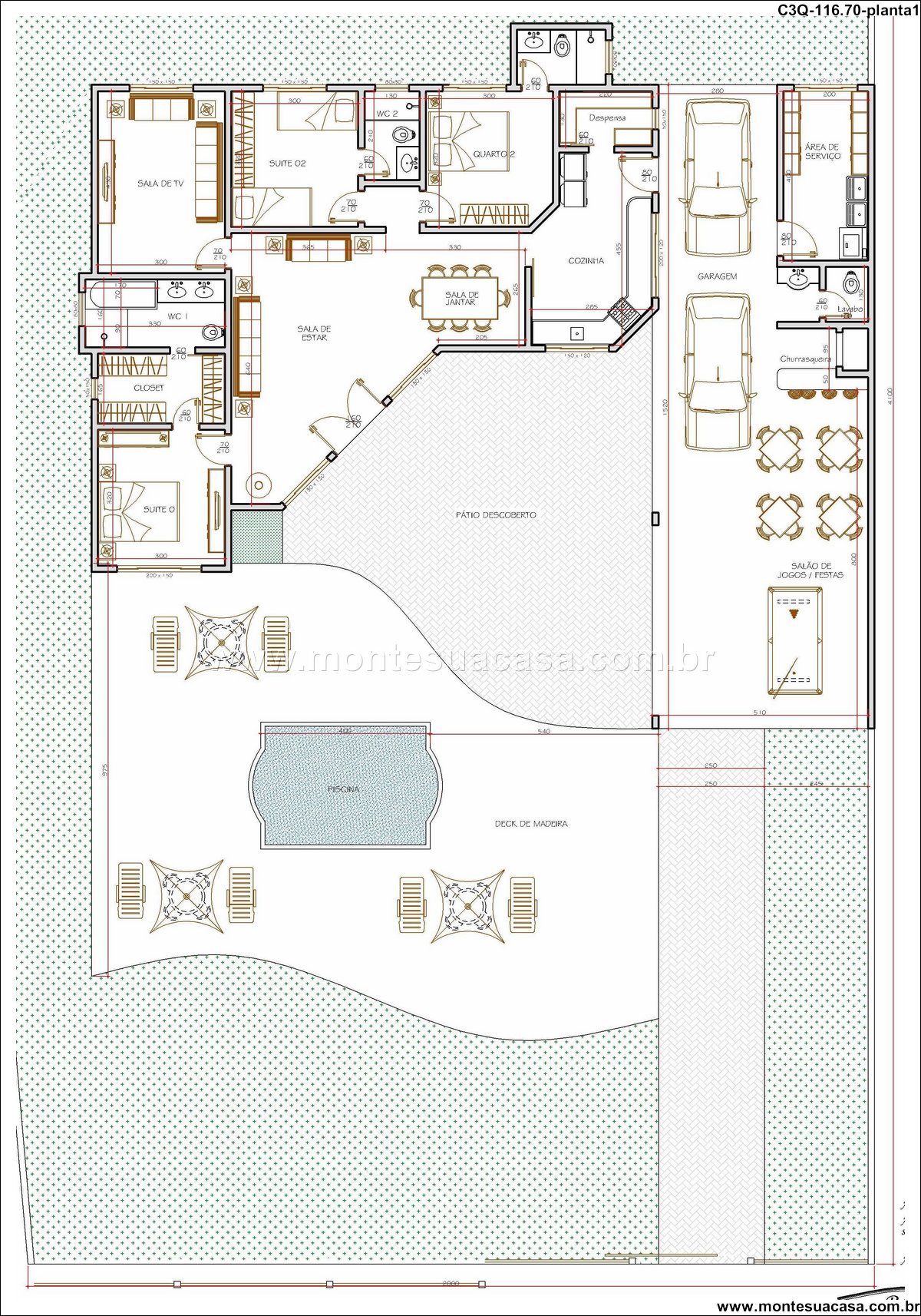 116.70m2-casa-terrea-3-quartos-com-suite-e-areas-lazer - Imagem 15