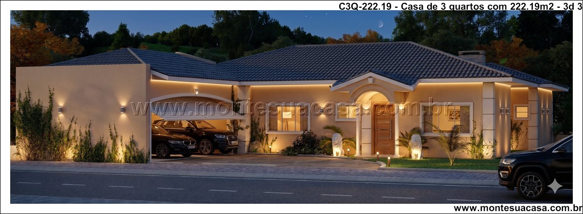 222.19m2-casa-terrea-com-3-quartos-e-area-de-lazer - Imagem 4