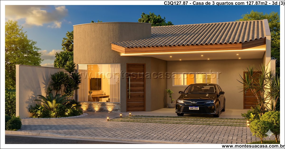 127.87m2-casa-terrea-com-3-quartos-e-garagem-dupla - Imagem 4