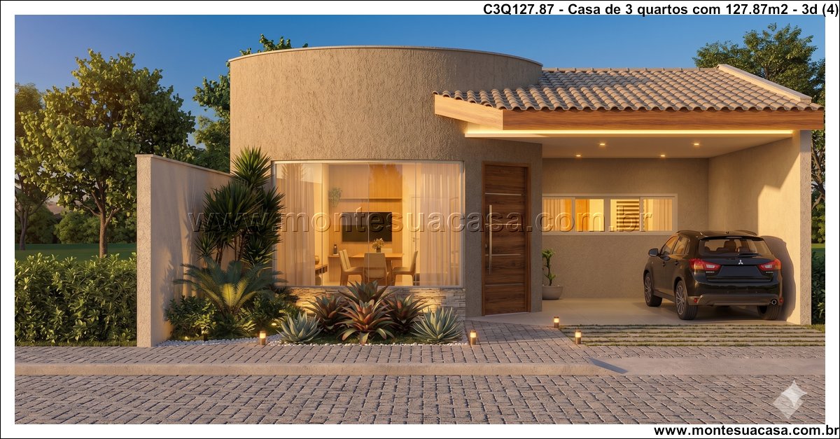 127.87m2-casa-terrea-com-3-quartos-e-garagem-dupla - Imagem 5
