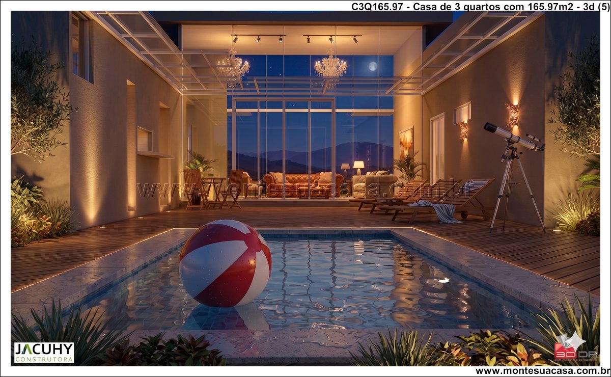 165.97m2-casa-terrea-moderna-com-piscina-e-3-quartos - Imagem 6