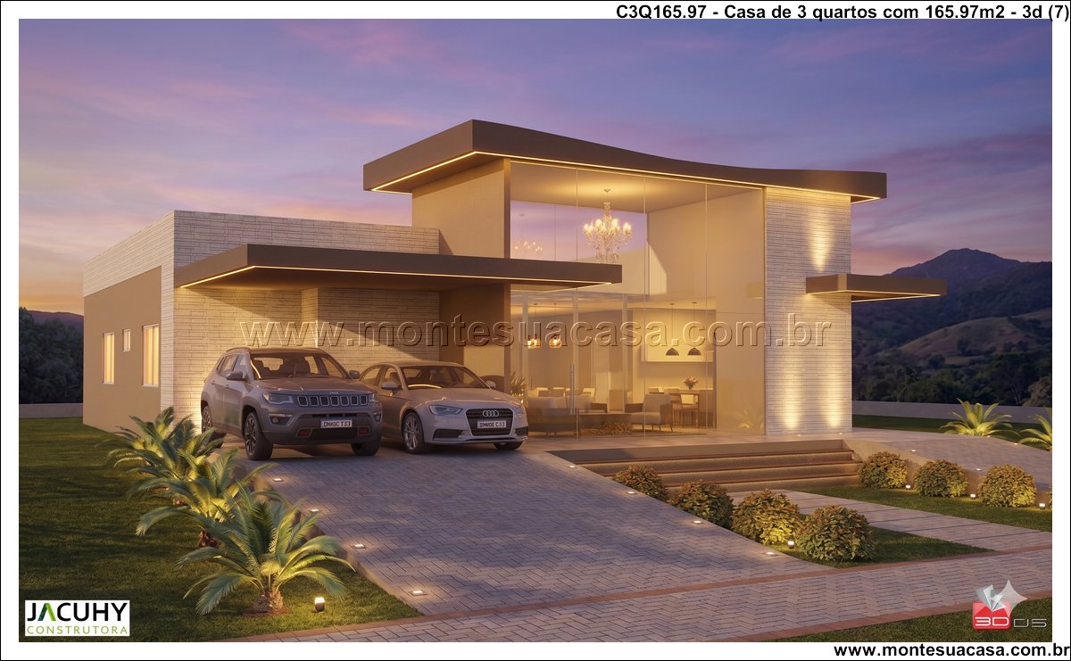 165.97m2-casa-terrea-moderna-com-piscina-e-3-quartos - Imagem 8