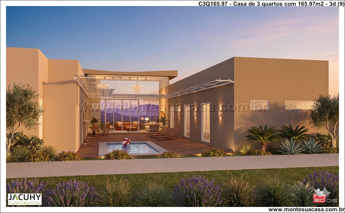 165.97m2-casa-terrea-moderna-com-piscina-e-3-quartos - Imagem 10