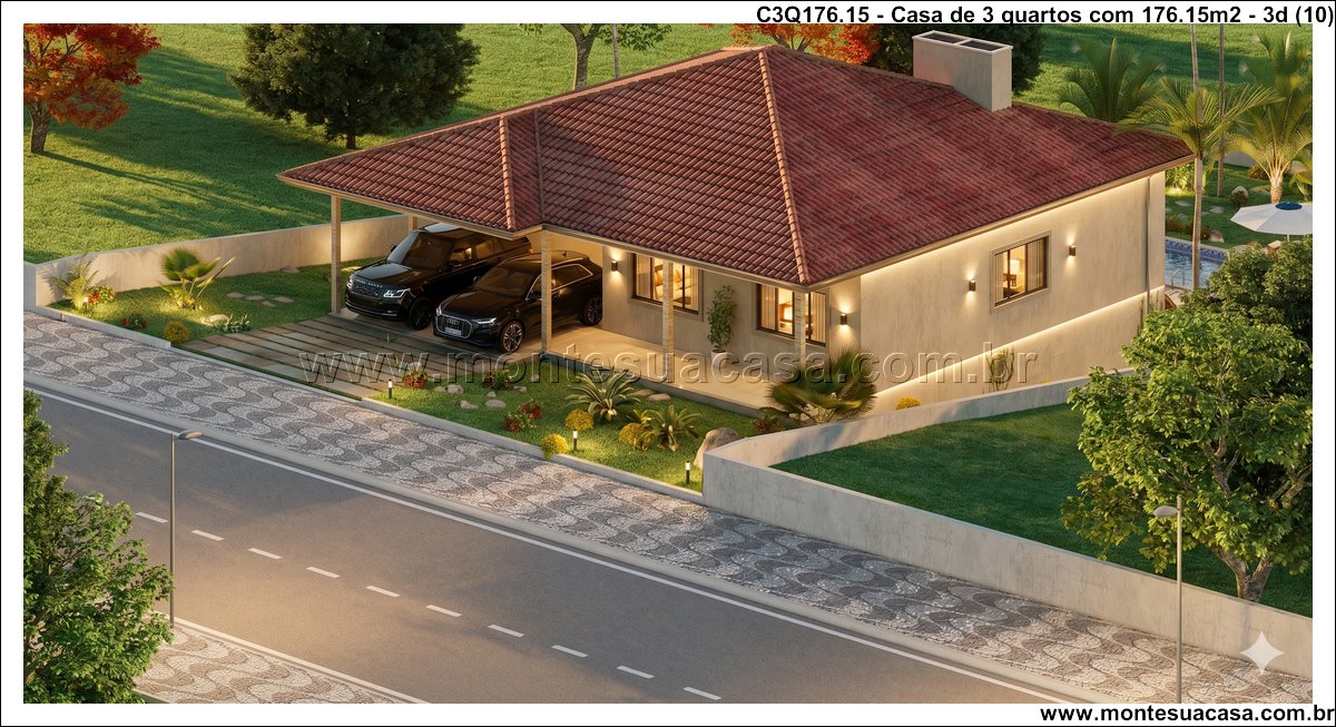 176.15m2-casa-com-3-quartos-piscina-e-salao-no-terreno-em-declive - Imagem 11
