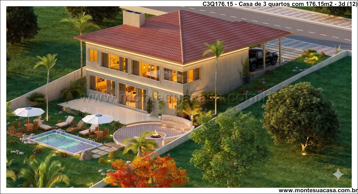 176.15m2-casa-com-3-quartos-piscina-e-salao-no-terreno-em-declive - Imagem 13