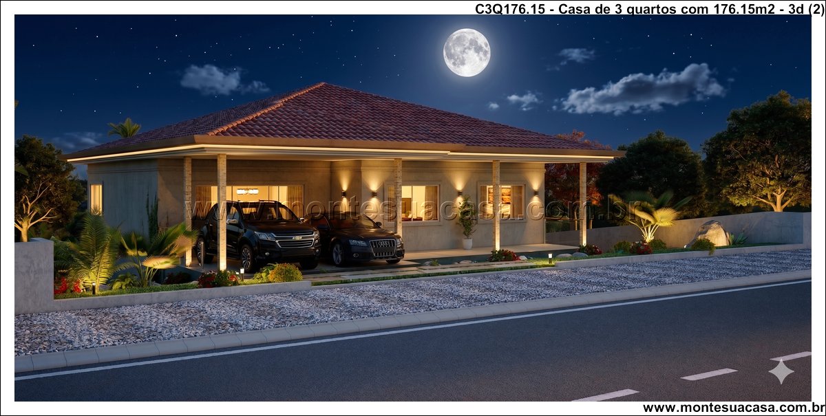 176.15m2-casa-com-3-quartos-piscina-e-salao-no-terreno-em-declive - Imagem 3