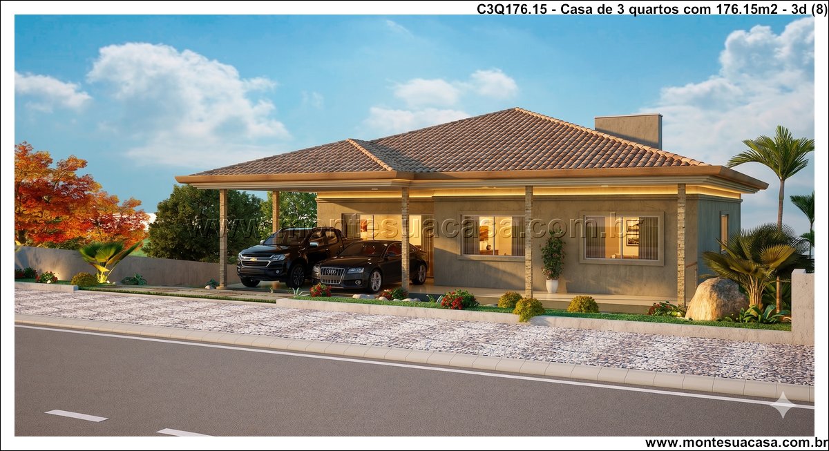 176.15m2-casa-com-3-quartos-piscina-e-salao-no-terreno-em-declive - Imagem 9