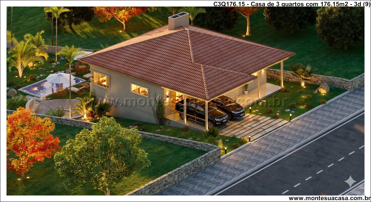 176.15m2-casa-com-3-quartos-piscina-e-salao-no-terreno-em-declive - Imagem 10