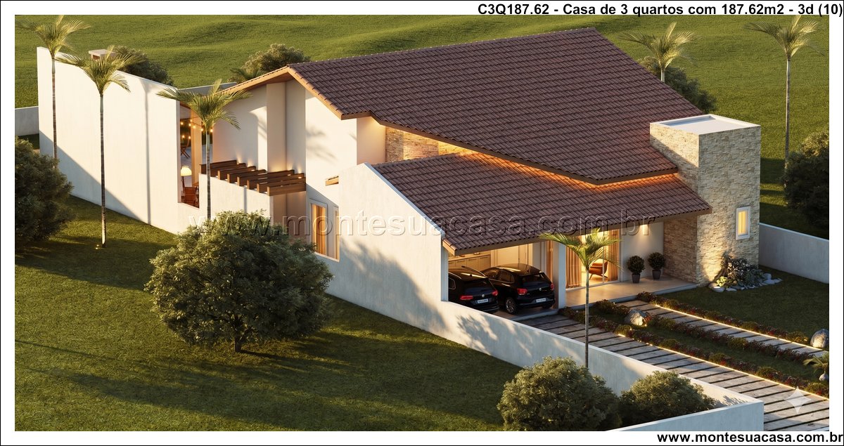 187.62m2-casa-terrea-3-quartos-com-piscina-e-espaco-gourmet - Imagem 11