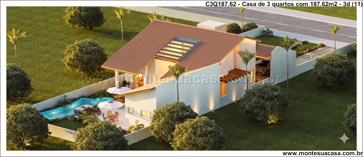 187.62m2-casa-terrea-3-quartos-com-piscina-e-espaco-gourmet - Imagem 12