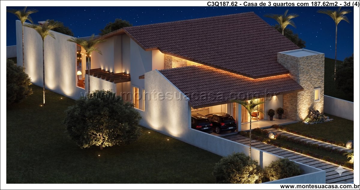 187.62m2-casa-terrea-3-quartos-com-piscina-e-espaco-gourmet - Imagem 5