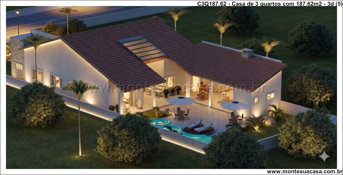 187.62m2-casa-terrea-3-quartos-com-piscina-e-espaco-gourmet - Imagem 6