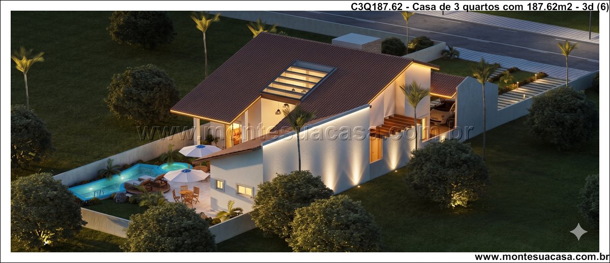 187.62m2-casa-terrea-3-quartos-com-piscina-e-espaco-gourmet - Imagem 7