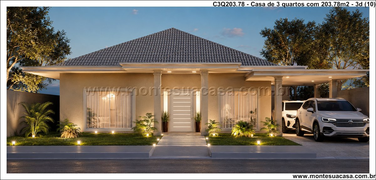 203.78m2-casa-terrea-com-area-de-lazer-completa - Imagem 11
