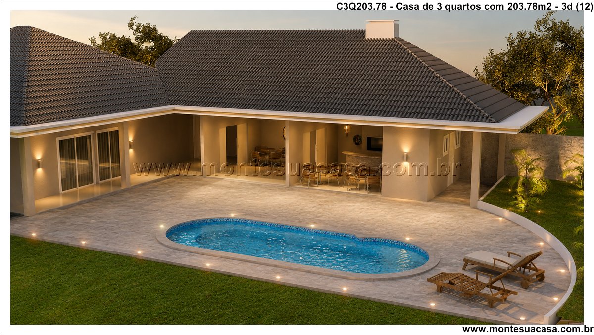 203.78m2-casa-terrea-com-area-de-lazer-completa - Imagem 13