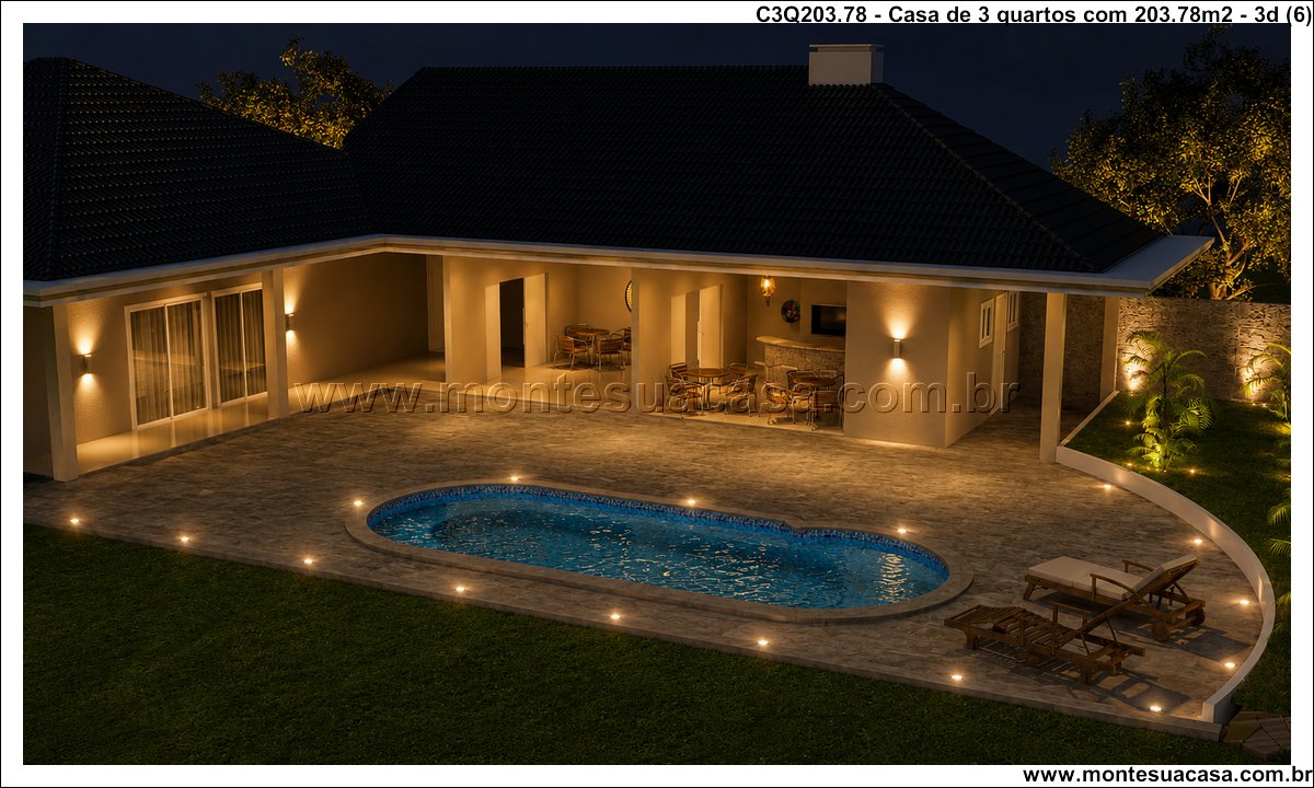 203.78m2-casa-terrea-com-area-de-lazer-completa - Imagem 7