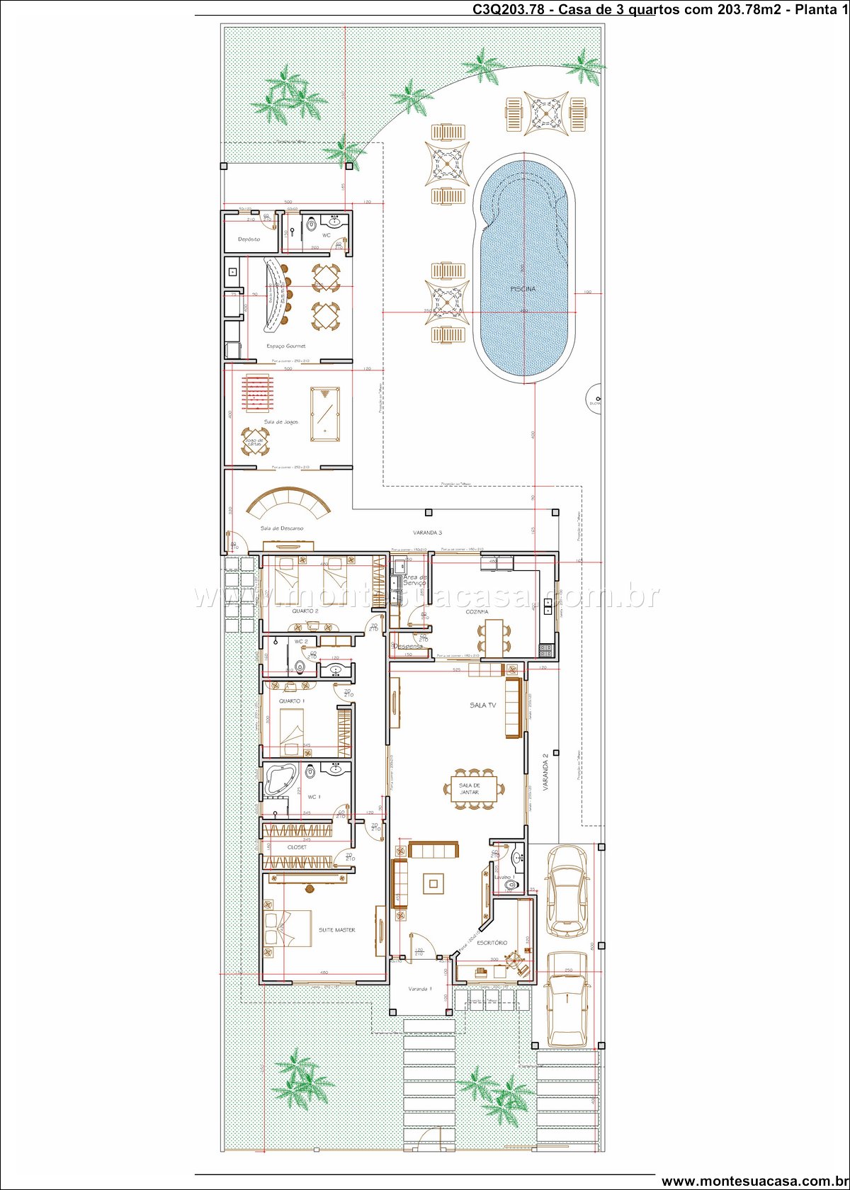 203.78m2-casa-terrea-com-area-de-lazer-completa - Imagem 17