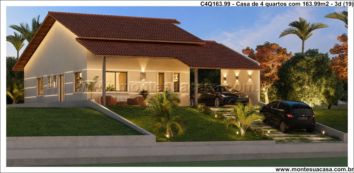 163.99m2-casa-terrea-com-quatro-quartos-e-varanda-integrada - Imagem 9