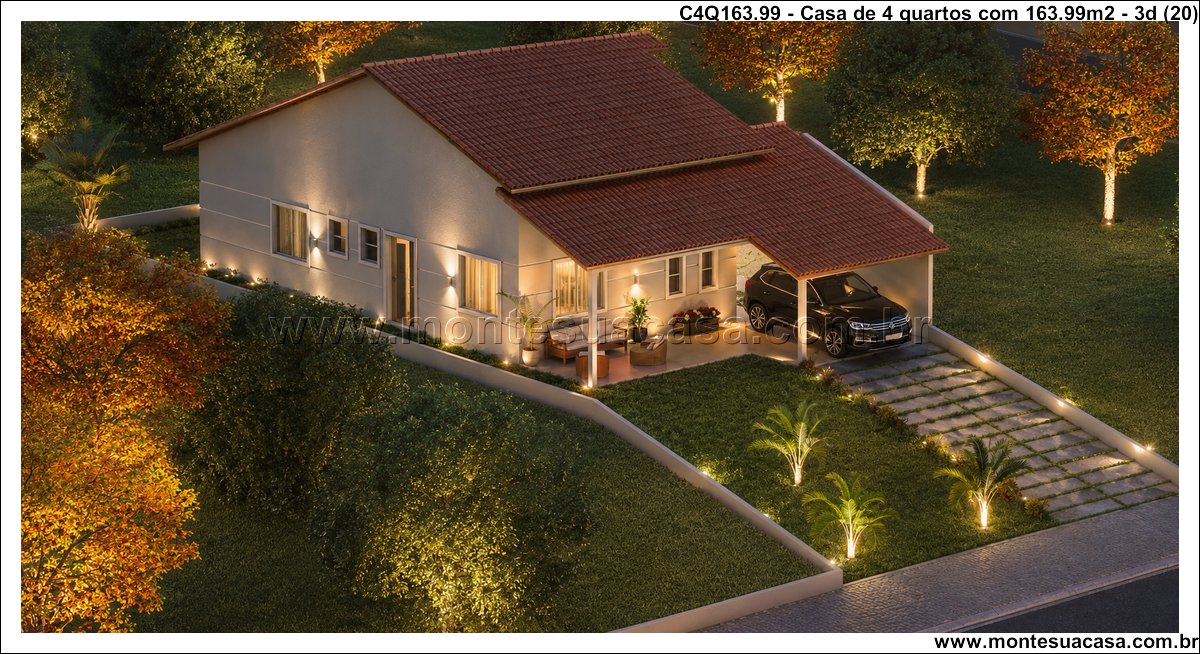 163.99m2-casa-terrea-com-quatro-quartos-e-varanda-integrada - Imagem 10