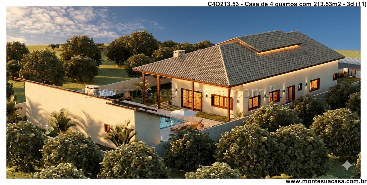 213.53m2-casa-terrea-com-4-suites-piscina-e-espaco-gourmet-integrado - Imagem 13